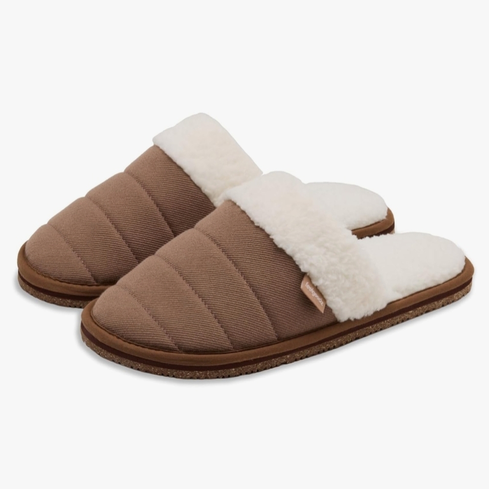 Feelgoodz Women's Mule Faux Sherpa Indoor/Outdoor Slipper